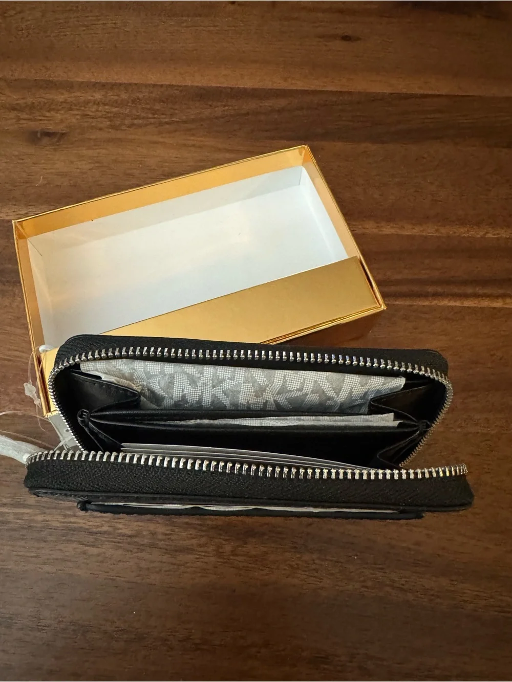 Michael Kors Jet Set Leather Card Case
